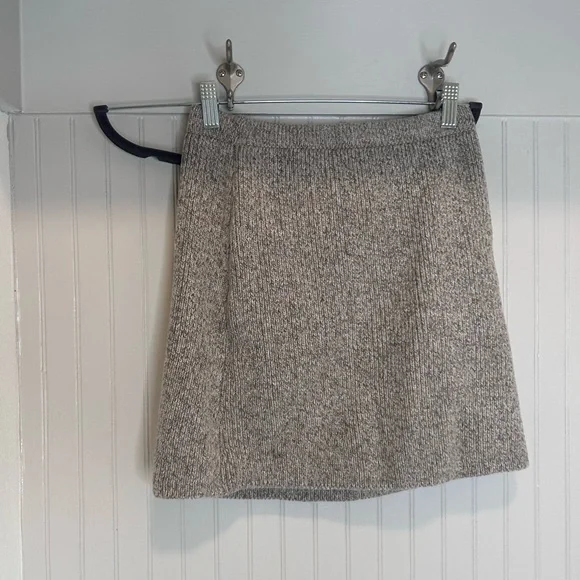 Zara Tan Wool Blend Mini Skirt - Picture 2 of 2